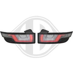 LANDROVER DISCOVERY LED TAIL LIGHTS CHROME-CRYSTAL CLEAR / Π...
