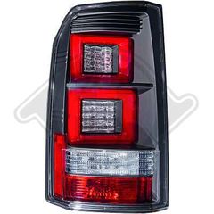 LAND ROVER DISCOVERY ΦΑΝΑΡΙΑ ΠΙΣΩ LED ΜΑΥΡΑ-KOKKIΝΑ/BLACK-RED